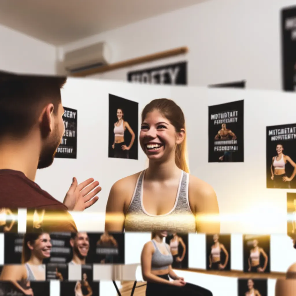 Dorina a BodyFoorce edzőtermében, magabiztos mosollyal egy edzés után